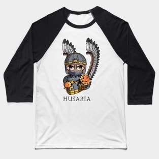 Glorious Wings: The Polish Winged Hussar in Battle Baseball T-Shirt